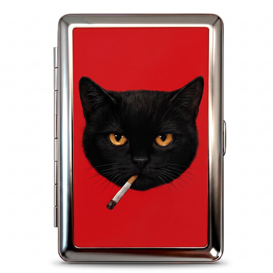 Vintage Black Cat Cardholder