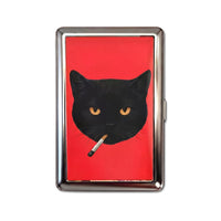 Vintage Black Cat Cardholder