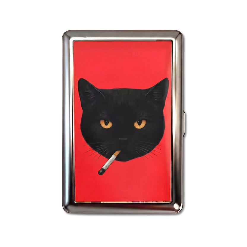 Vintage Black Cat Cardholder